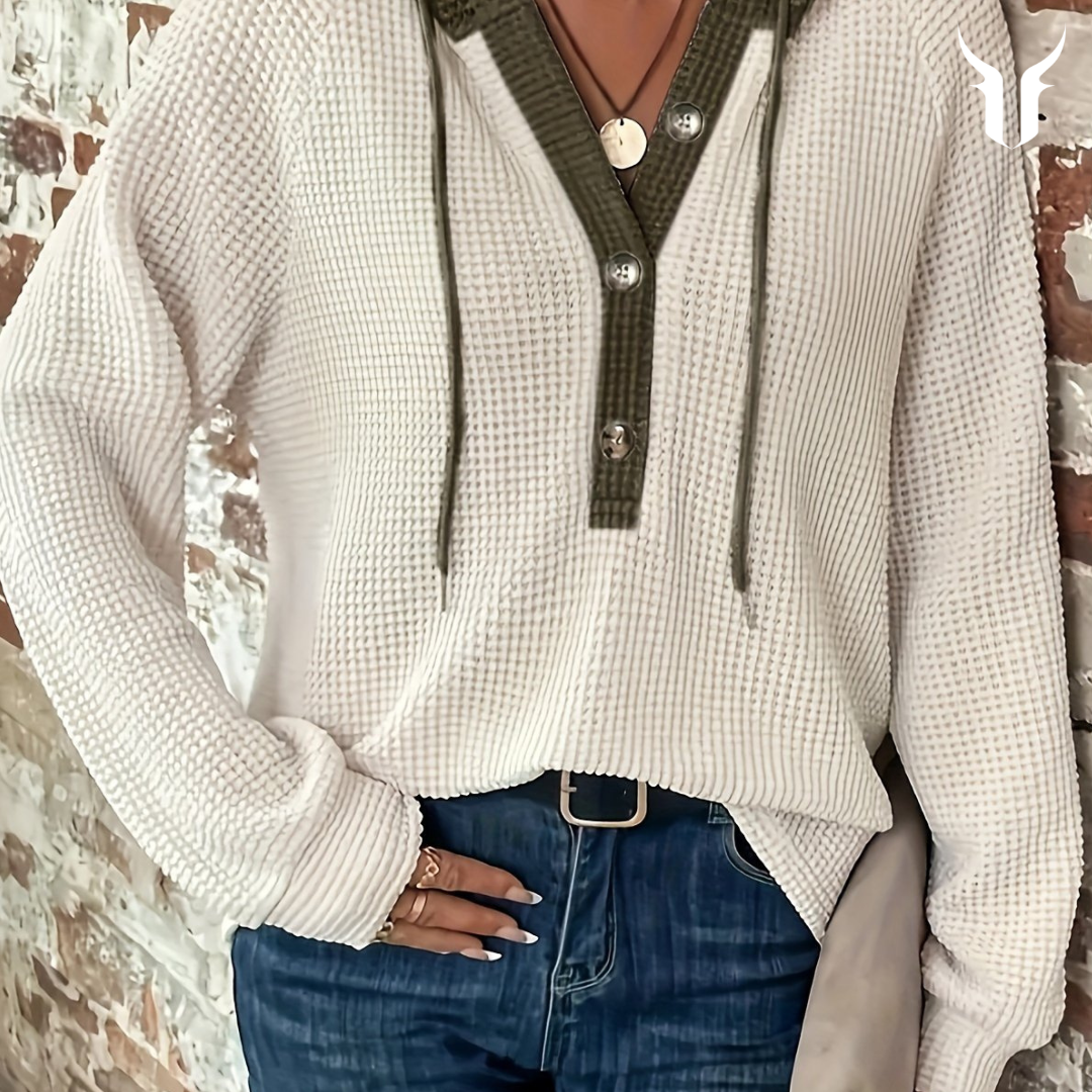 Women's All-Season Casual Hoodie Sweatshirt: Plain