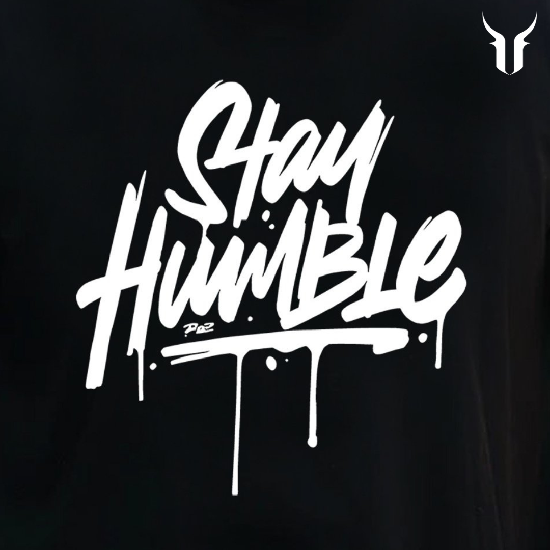 Men's Casual T-shirt: Stay Humble