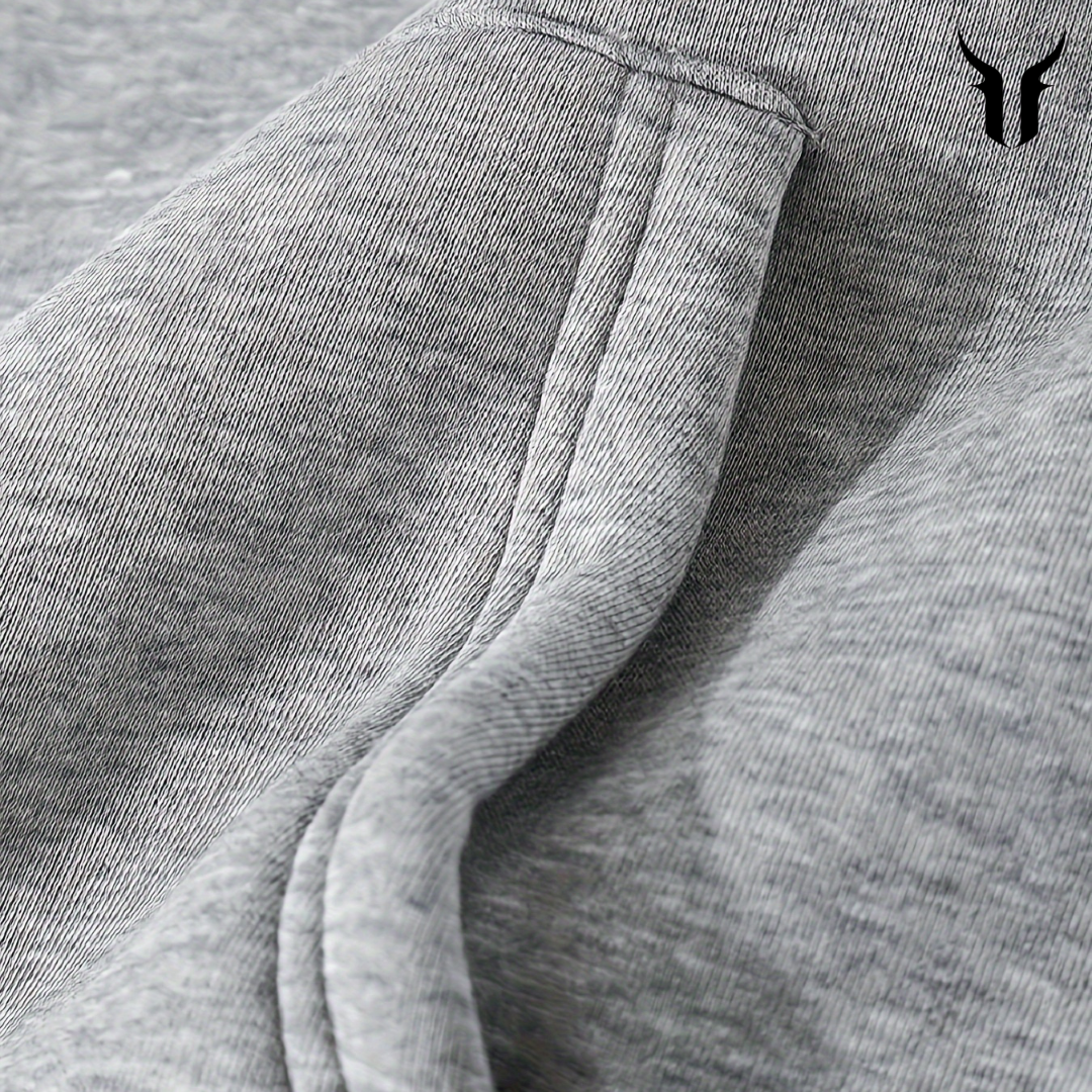 Men's Cozy Fleece Hooded Sweatshirt: Plain