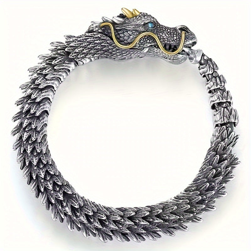 Men's Stylish Chinese Dragon Bracelet