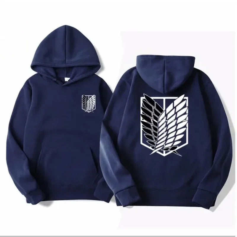 Men's Hoodie Sweatshirt: Attack on Titan