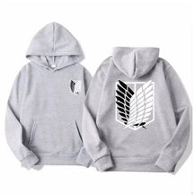 Men's Hoodie Sweatshirt: Attack on Titan