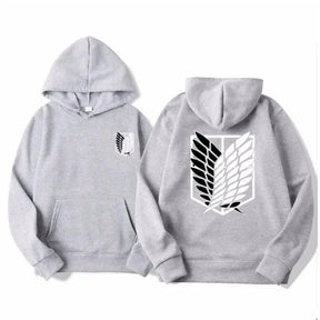 Men's Hoodie Sweatshirt: Attack on Titan