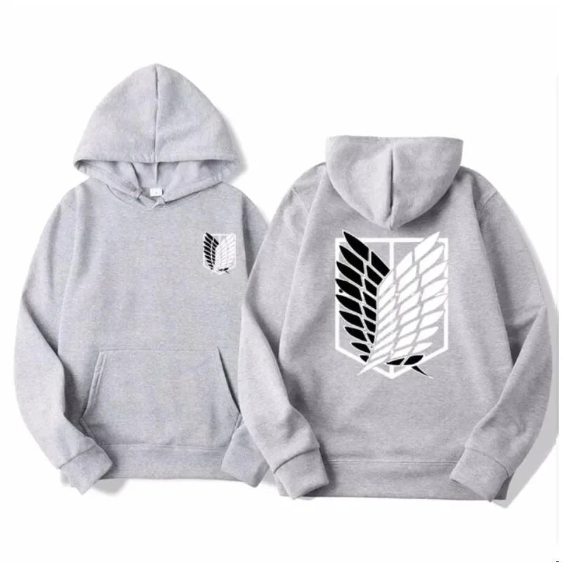 Men's Hoodie Sweatshirt: Attack on Titan