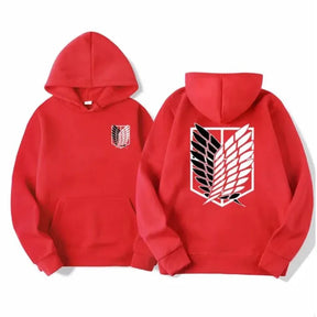 Men's Hoodie Sweatshirt: Attack on Titan