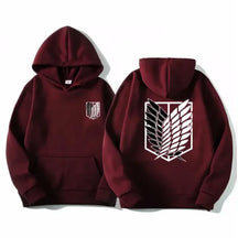 Men's Hoodie Sweatshirt: Attack on Titan