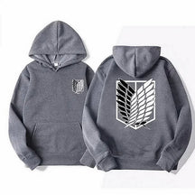 Men's Hoodie Sweatshirt: Attack on Titan