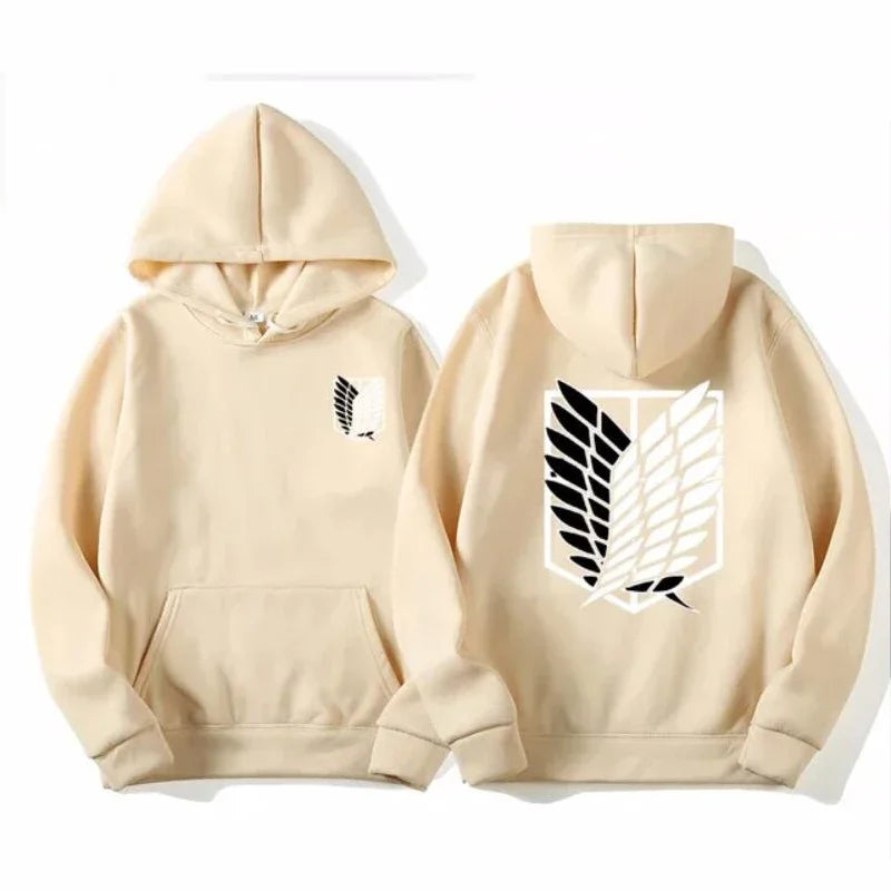 Men's Hoodie Sweatshirt: Attack on Titan