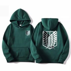 Men's Hoodie Sweatshirt: Attack on Titan