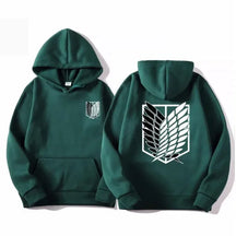 Men's Hoodie Sweatshirt: Attack on Titan