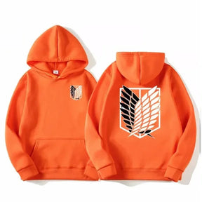 Men's Hoodie Sweatshirt: Attack on Titan