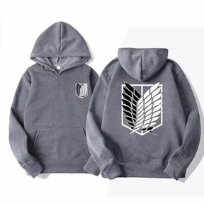 Men's Hoodie Sweatshirt: Attack on Titan
