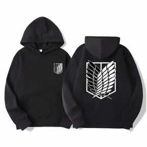 Men's Hoodie Sweatshirt: Attack on Titan